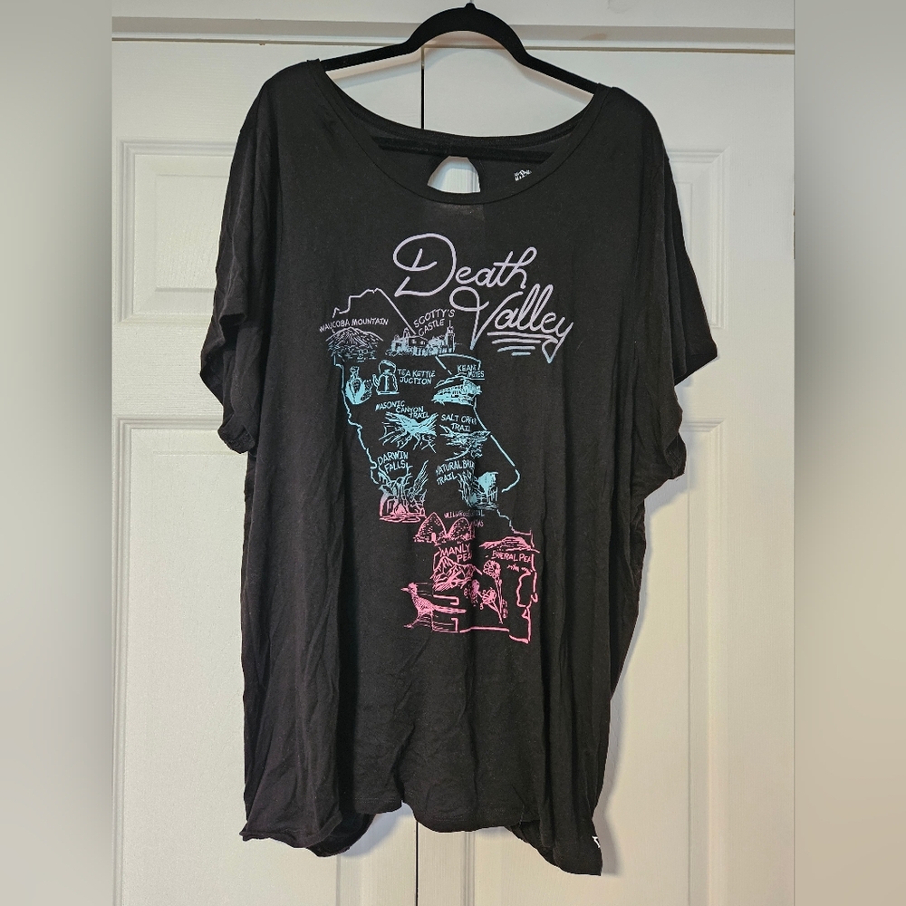 Torrid Happy Camper Black T-Shirt